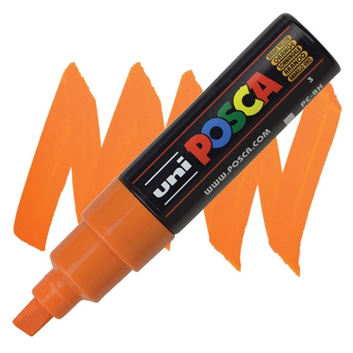 Uni Posca Akril Marker PC-8K Ragyogó Sárga
