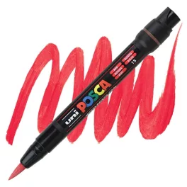 Uni Posca Ecsetfilc PCF-350 Piros