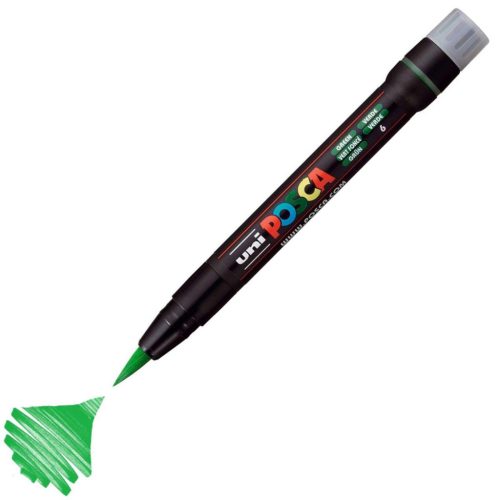 Uni Posca Ecsetfilc PCF-350 Zöld