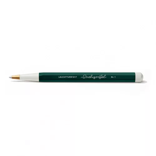 LEUCHTTURM1917 Drehgriffel golyóstoll M, erdő zöld