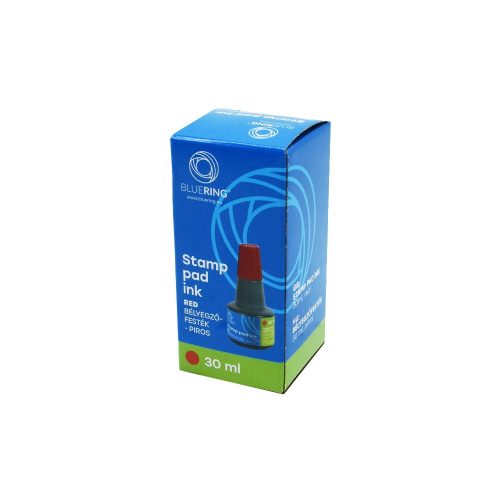 Bluering Bélyegzőfesték 30ml Piros