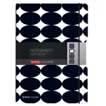 Herlitz Just Black Füzet A/4 40 Lapos Pontozott Belív