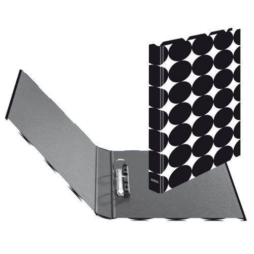 Herlitz Just Black Gyűrűskönyv A/4