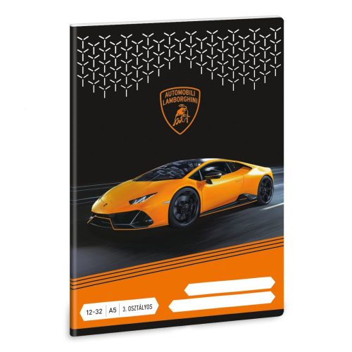 Ars Una 3. Oszt. Füzet A/5 Lamborghini 5125