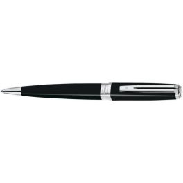   Waterman Exception Slim Golyóstoll Lakk Fekete Ezüst Klipsz S0637040