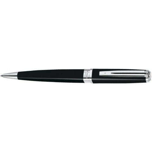 Waterman Exception Slim Golyóstoll Lakk Fekete Ezüst Klipsz S0637040