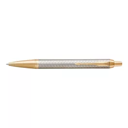   Parker Royal Im Premium Golyóstoll Warm Szürke Cizellált Arany Klipsz 1931687