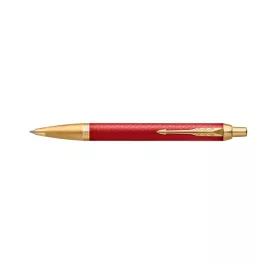   Parker Royal Im Premium Golyóstoll Piros Cizellált Arany Klipsz 2143644