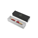Parker Royal Im Premium Golyóstoll Piros Cizellált Arany Klipsz 2143644