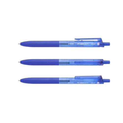 Penac X-Beam Xb107 Golyóstoll Műanyag Klipsz 0.7 gramm Bp0107-03 Kék D12