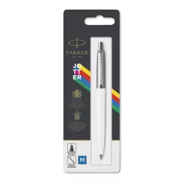   Parker Royal Jotter Originals Golyóstoll Fehér Ezüst Klipsz Bliszter 2096874