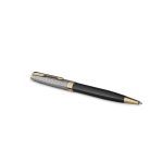 Parker Royal Sonnet Premium Golyóstoll Metál Fekete Arany Klipsz 2119787