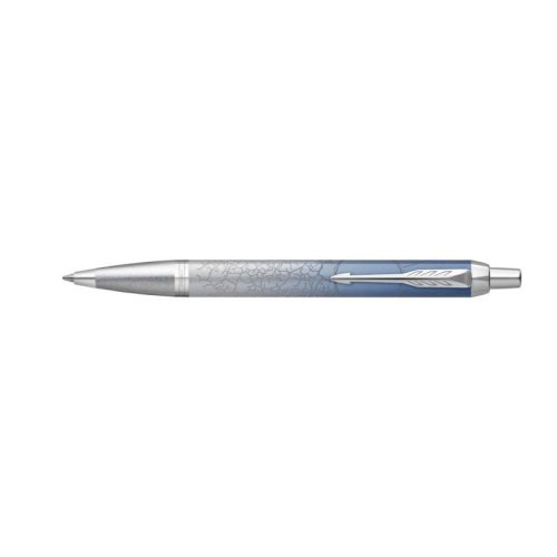 Parker Royal Im Premium Golyóstoll Kék-Szürke The Last Frontier Polar Cizellált Ezüst Klipsz 2153005