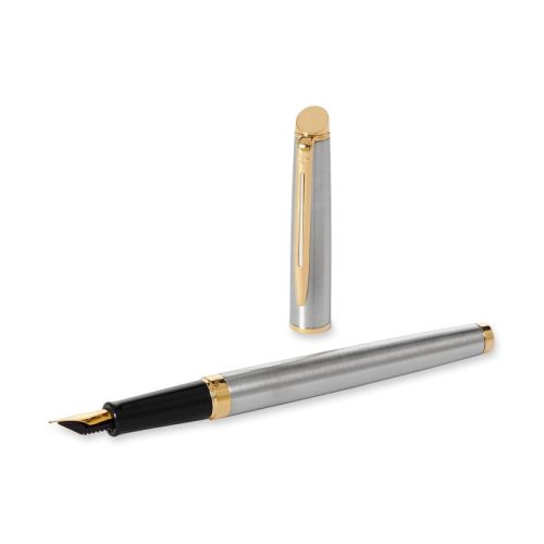 Waterman Hemisphere Töltőtoll Rozsdamentes Acél Arany Klipsz S0920310