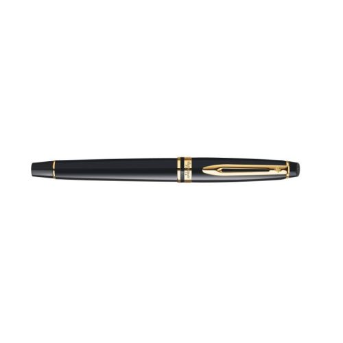 Waterman Expert Iii. Töltőtoll Lakk Fekete Arany Klipsz S0951640