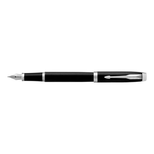 Parker Royal Im Essential Töltőtoll Matt Fekete Ezüst Klipsz 2143637