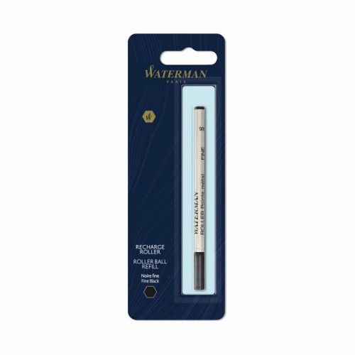 Waterman Rollertoll Betét Fekete F S0112670