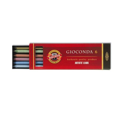 Koh-I-Noor 4380 Gioconda Irónbél Metallic 6Klf Szín 5.6 gramm