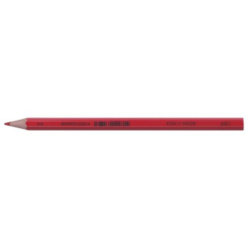 Koh-I-Noor 3421 Postairón Piros Hatszögletű 9 gramm D12