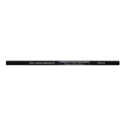 Koh-I-Noor 3263 Dermatograph Speciális Jelölő Ceruza Fekete Hengeres 7.5 gramm D12
