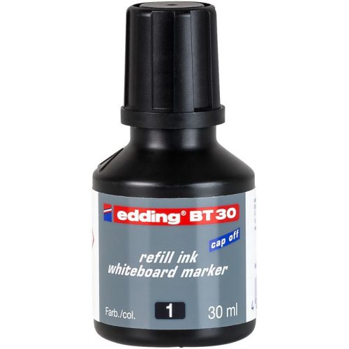 Edding Bt 30 Tinta Táblamarkerhez Fekete 30 ml