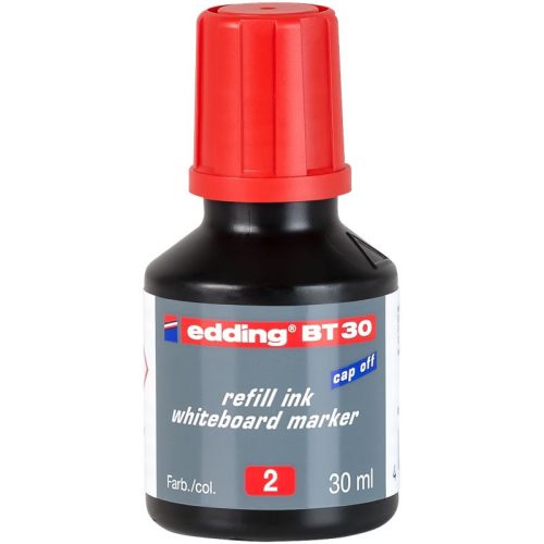 Edding Bt 30 Tinta Táblamarkerhez Piros 30 ml