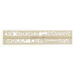 Koh-I-Noor 748014 Betűsablon 20