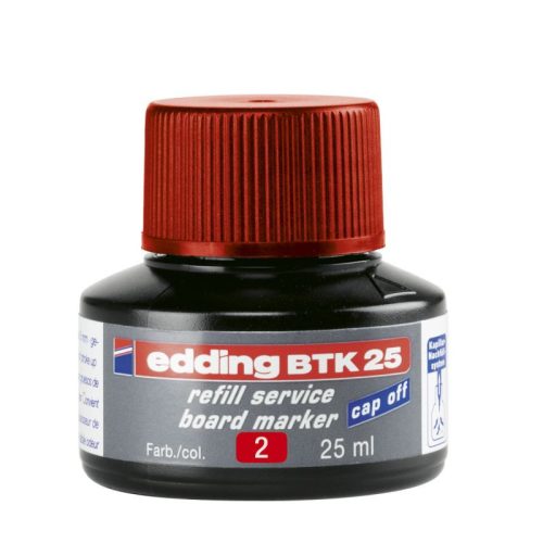 Edding Btk25 Tinta Táblamarkerhez Piros 25 ml