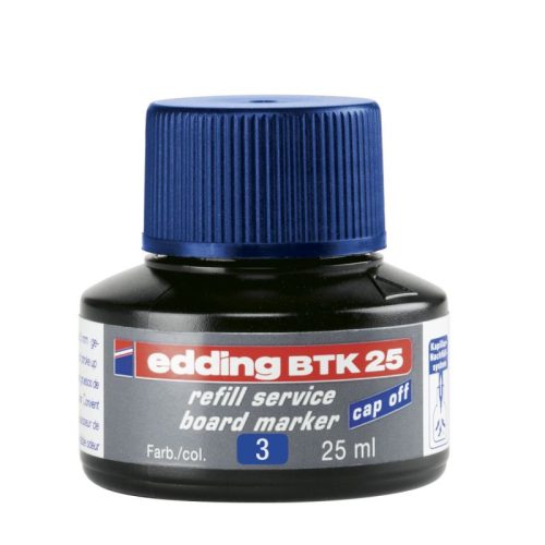 Edding Btk25 Tinta Táblamarkerhez Kék 25 ml