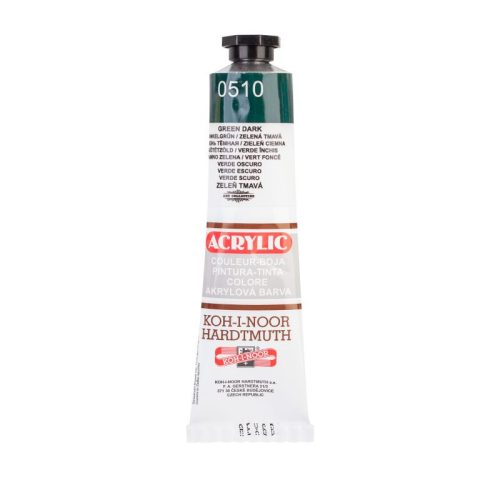 Koh-I-Noor 162720 Akrilfesték Sötétzöld 40 ml