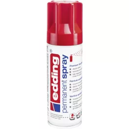   Edding 5200 Prémium Akrilfesték Spray Traffic Red Gloss Ral3020 952