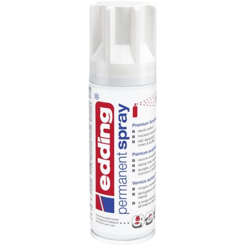 Edding 5200 Prémium Akrilfesték Spray Traffic White Gloss Ral9016 953