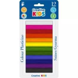 Ico Creative Kids Gyurma 12 Darab Színes 165 gramm Bliszter