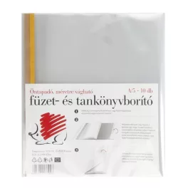   Ico Süni Füzet- És Tankönyvborító Öntapadós 10 Darab A/5