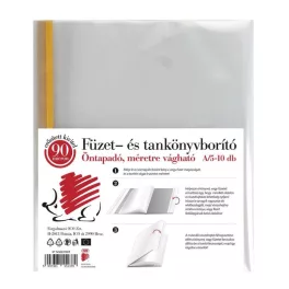   Ico Süni Füzet- És Tankönyvborító Prémium Öntapadós 10 Darab A/5