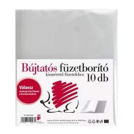 Ico Süni Füzetborító Bújtatós 10 Darab A/5
