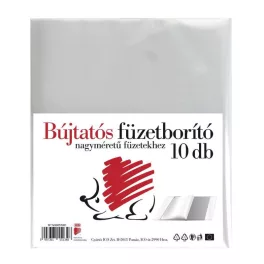   Ico Süni Füzetborító Bújtatós 10 Darab Nagyméretű Füzetekhez A/4
