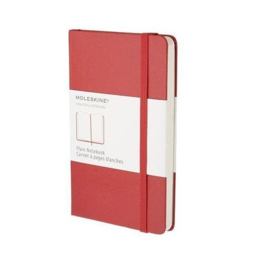 Moleskine Notesz Qp012R Kemény Piros P Sima