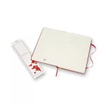 Moleskine Notesz Qp060R Kemény Piros L Vonalas