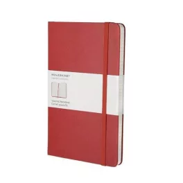 Moleskine Notesz Qp061R Kemény Piros L Kockás