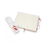 Moleskine Notesz Qp062R Kemény Piros L Sima