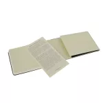 Moleskine Notesz Reporter Qp511 Kemény Fekete P Vonalas