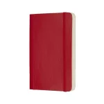 Moleskine Notesz Qp611F2 Puha Skarlát Piros P Vonalas