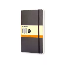 Moleskine Notesz Qp616 Puha Fekete L Vonalas
