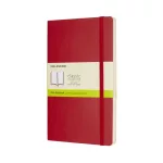 Moleskine Notesz Qp618F2 Puha Skarlát Piros L Sima