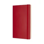 Moleskine Notesz Qp618F2 Puha Skarlát Piros L Sima