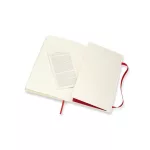 Moleskine Notesz Qp618F2 Puha Skarlát Piros L Sima
