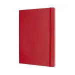 Moleskine Notesz Qp621F2 Puha Skarlát Piros XL Vonalas