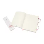 Moleskine Notesz Qp621F2 Puha Skarlát Piros XL Vonalas