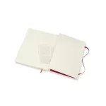 Moleskine Notesz Qp621F2 Puha Skarlát Piros XL Vonalas